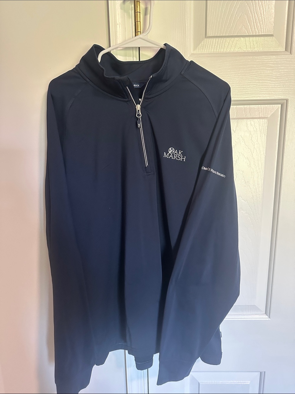Cutter & Buck Navy Half-Zip Performance Jacket